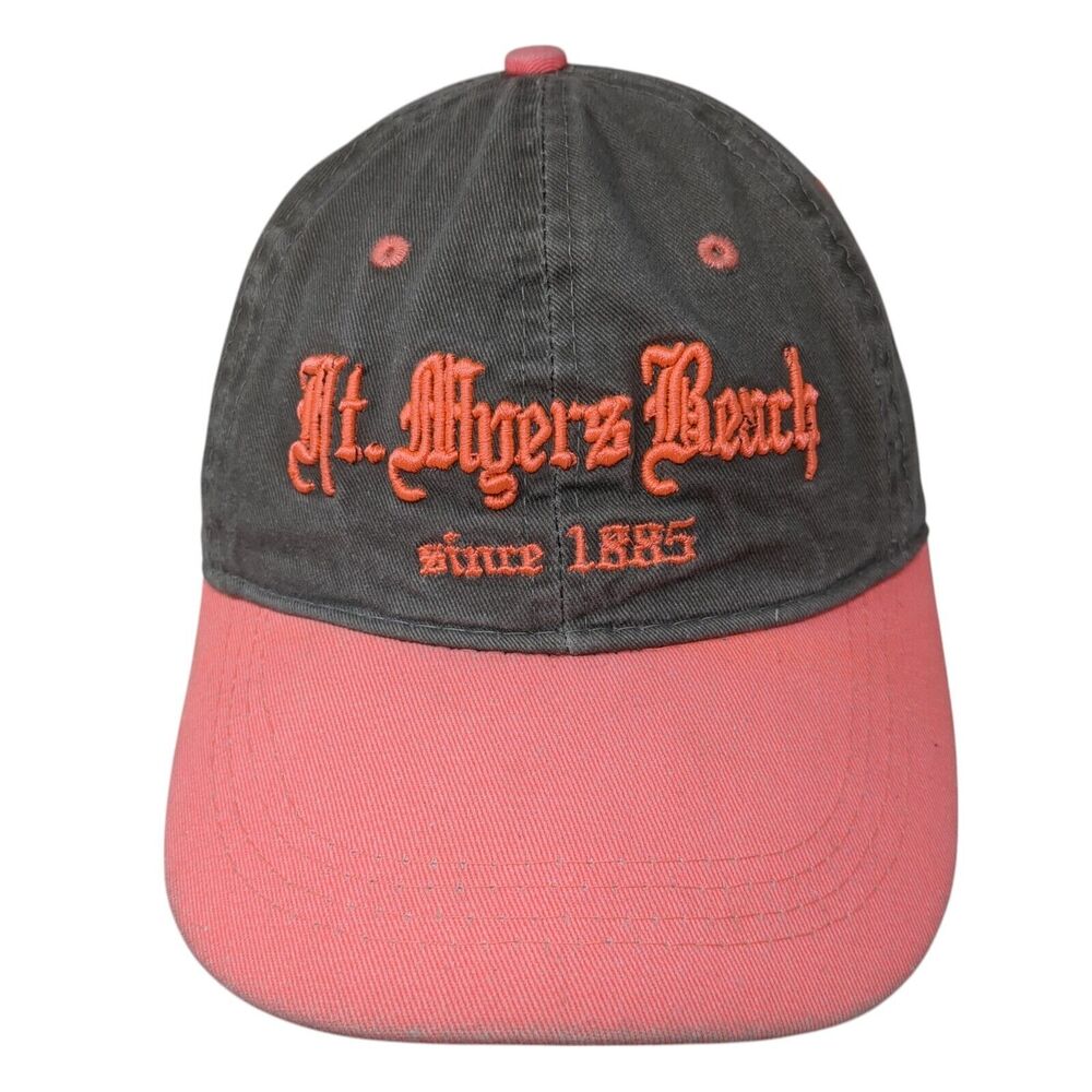 Fort Myers Beach Strapback Hat Multi One Size Adjustable Lucky 7 USA